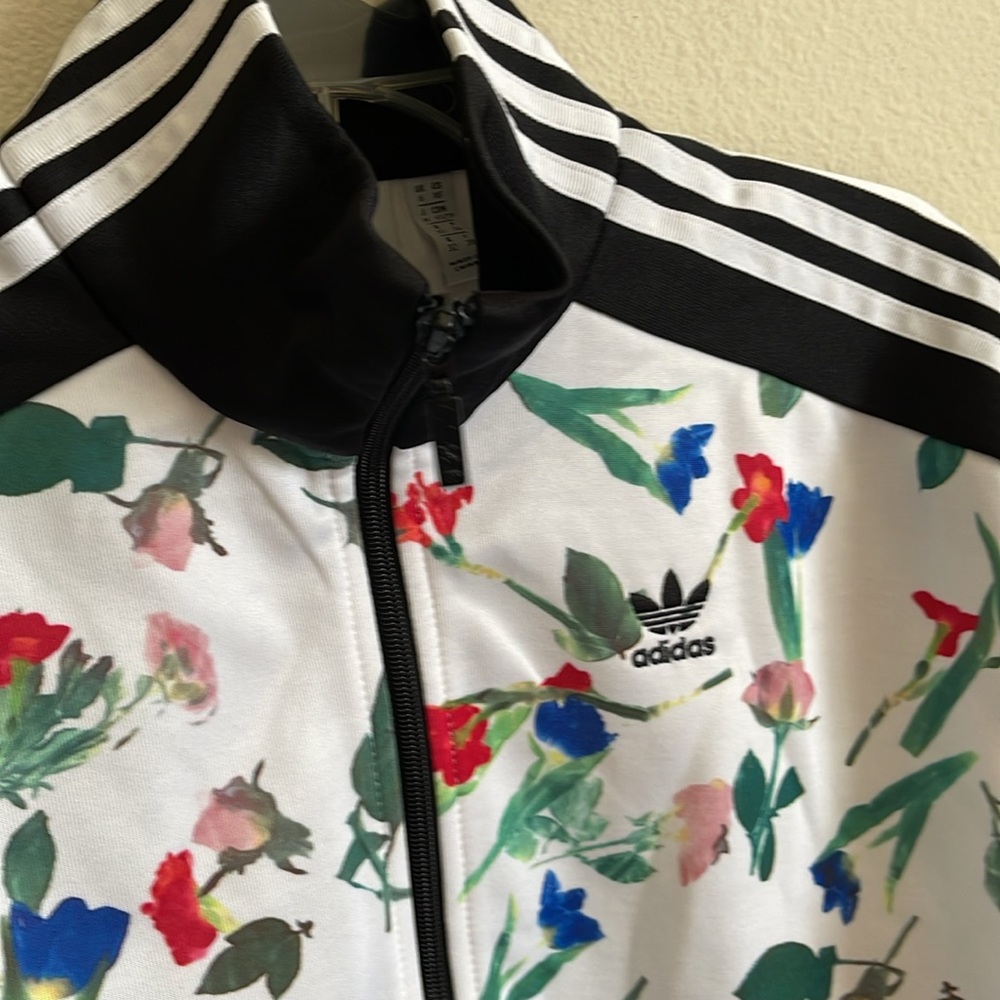 Adidas floral jacket - Picture 3 of 7